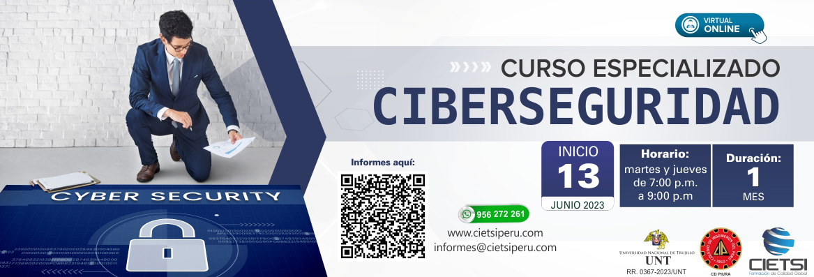 CURSO ESPECIALIZADO CIBERSEGURIDAD 2023